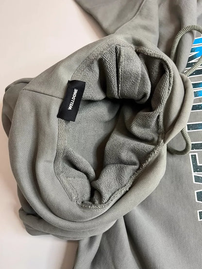We11done Logo Hooded Sweatshirt