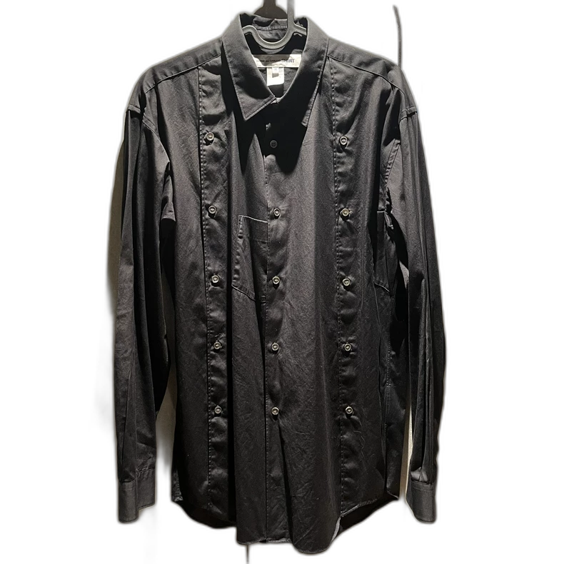 Comme des Garcons Black Button-Up Shirt