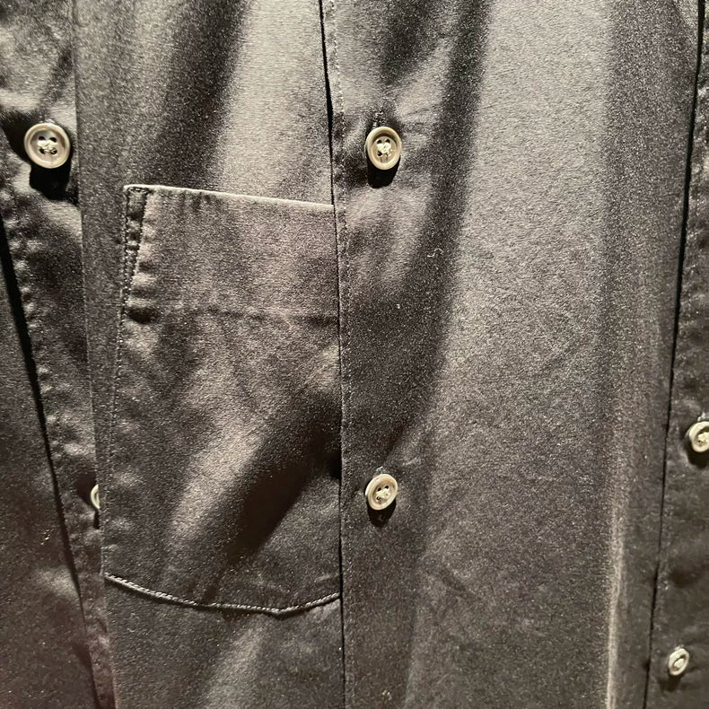 Comme des Garcons Black Button-Up Shirt