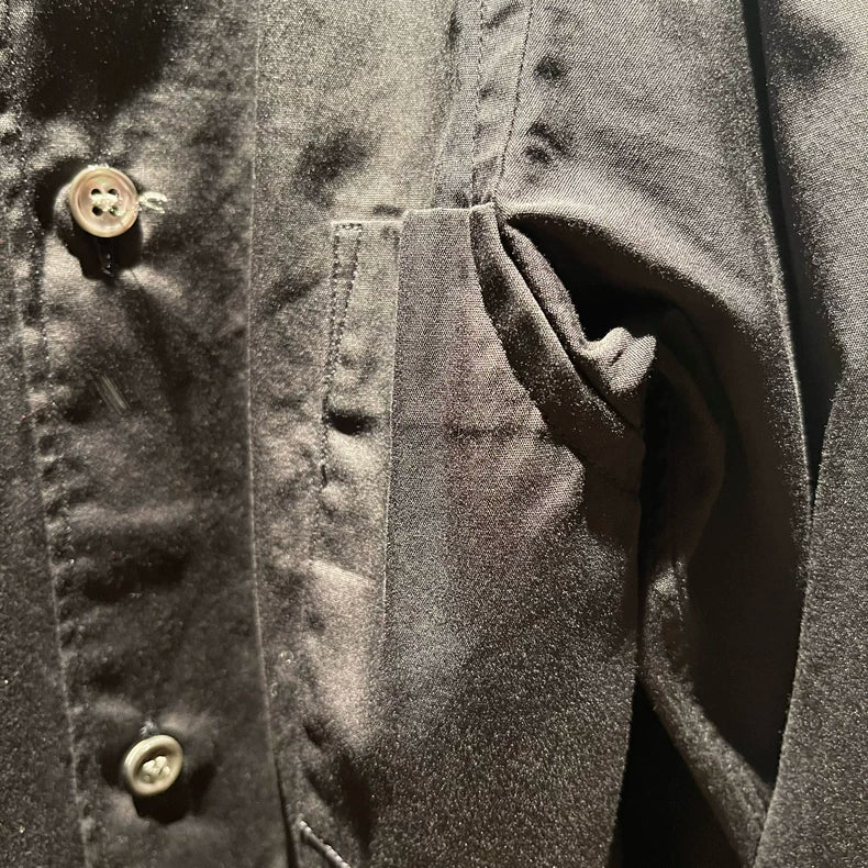 Comme des Garcons Black Button-Up Shirt