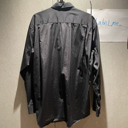Comme des Garcons Black Button-Up Shirt