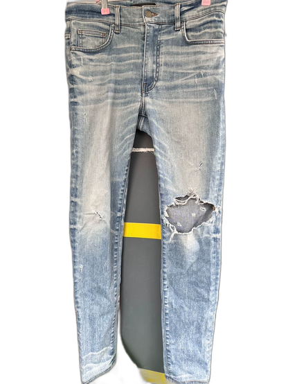 Amiri Distressed Slim Fit Jeans