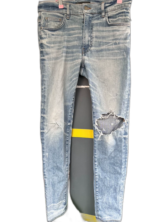 Amiri Distressed Slim Fit Jeans