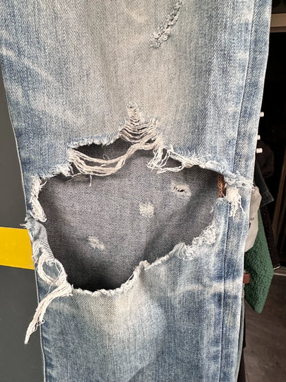 Amiri Distressed Slim Fit Jeans