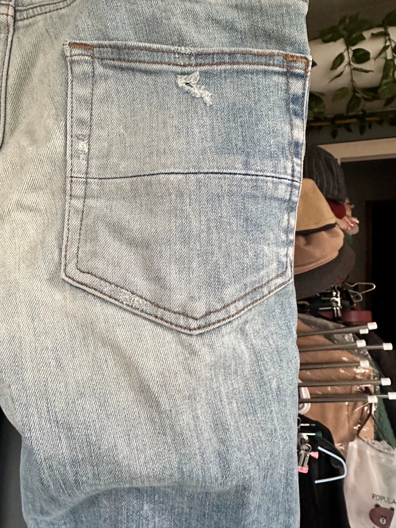 Amiri Distressed Slim Fit Jeans