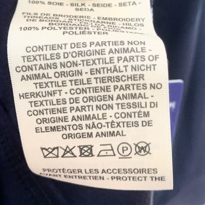 Hermes Navy Blue Shirt Size 34