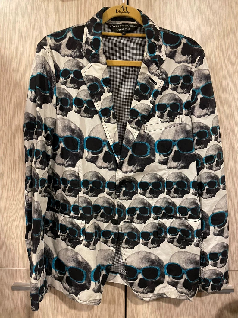 Comme des Garcons Skull Pattern Blazer