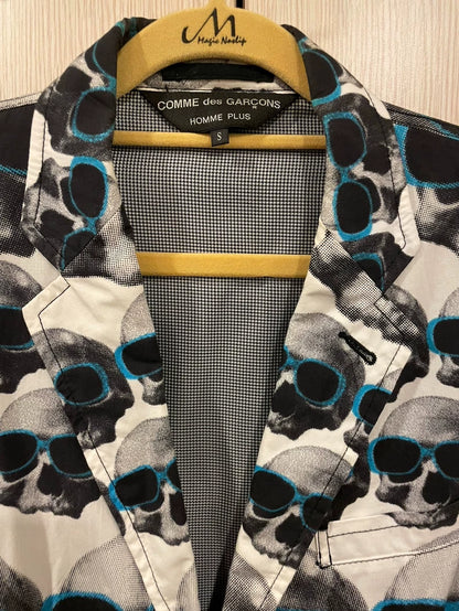 Comme des Garcons Skull Pattern Blazer
