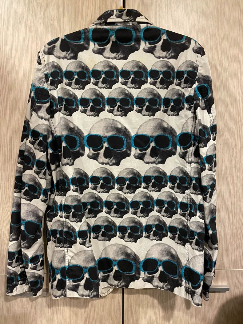 Comme des Garcons Skull Pattern Blazer