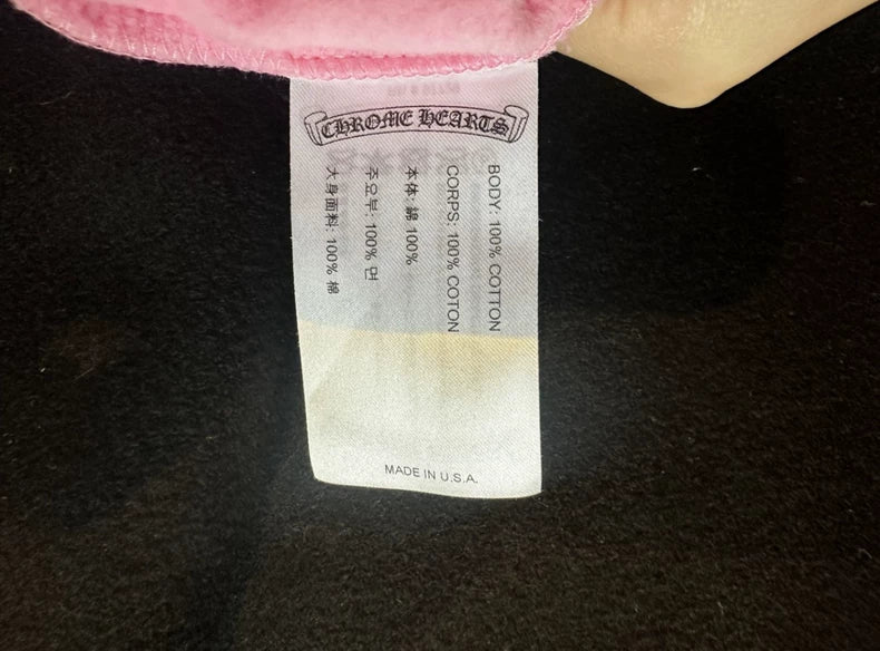 Beautiful Pink Chrome Hearts Sweatshirt