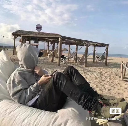 Rick Owens RO Waxed Stretch Denim Jeans