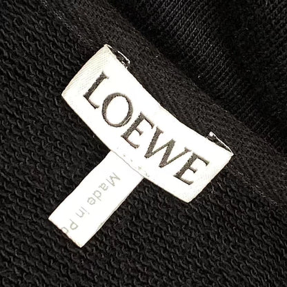 Loewe Cotton Chest Logo Short Hoodie