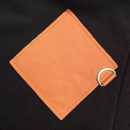 Loewe Cotton Chest Logo Short Hoodie