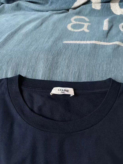 Celine Cropped Short Sleeve T-shirt