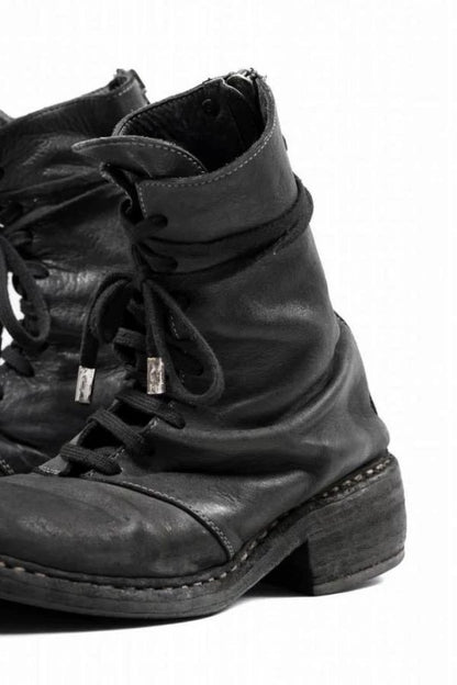 Black Leather Ankle Boots