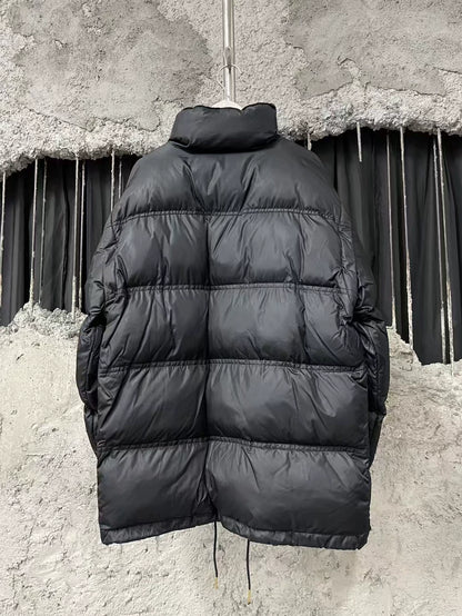 Celine Embroidered Logo Puffer Jacket