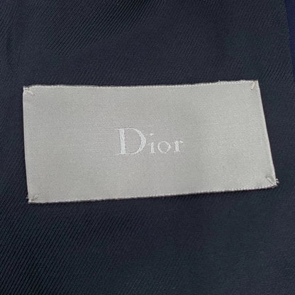 Dior Navy Cotton Double-Breasted Trench Coat