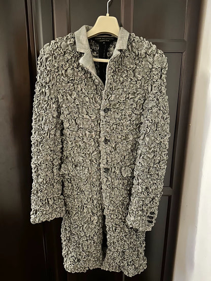 CDG Homme Plus Pleated Wool Coat