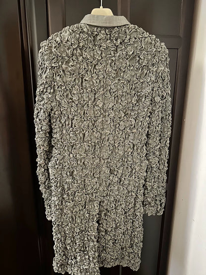 CDG Homme Plus Pleated Wool Coat