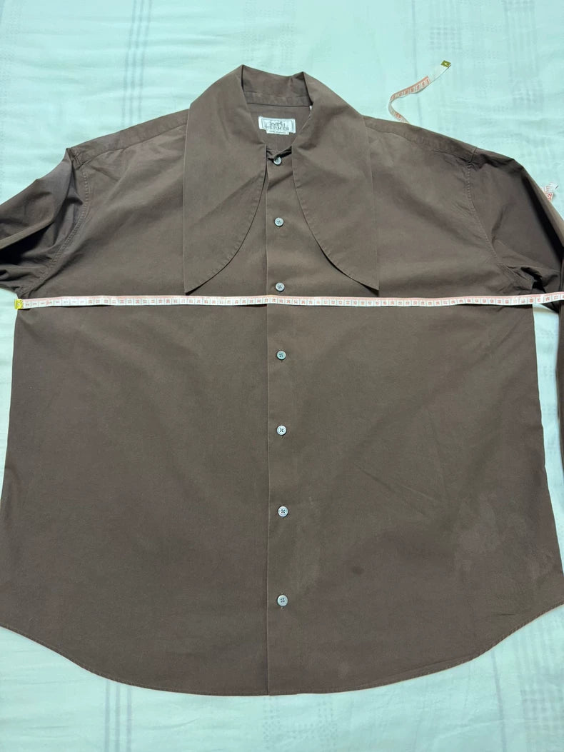 Hermes Big Collar Shirt Jacket-yf