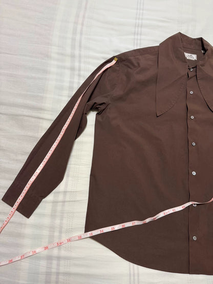 Hermes Big Collar Shirt Jacket-yf