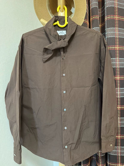 Hermes Big Collar Shirt Jacket-yf