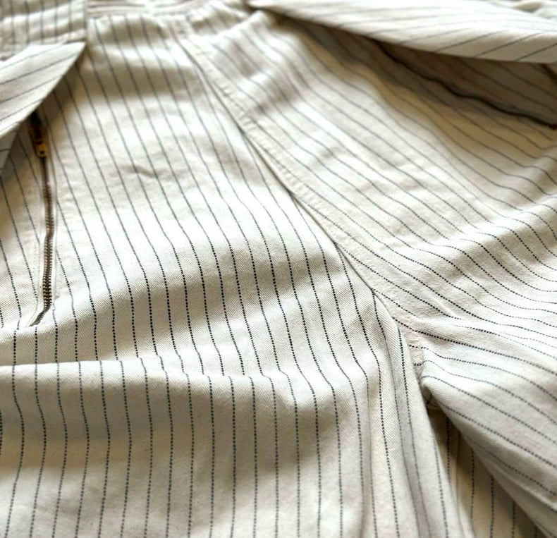 Kapital Striped Wide-Leg Shorts