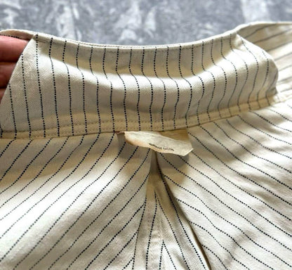 Kapital Striped Wide-Leg Shorts