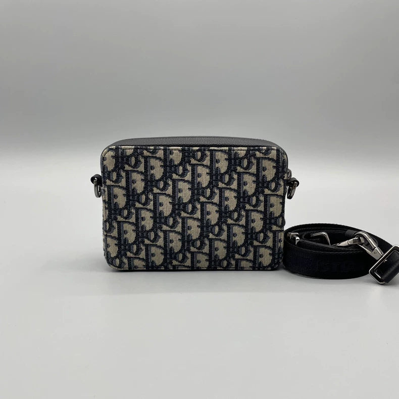 Dior Embroidered Camera Crossbody Bag