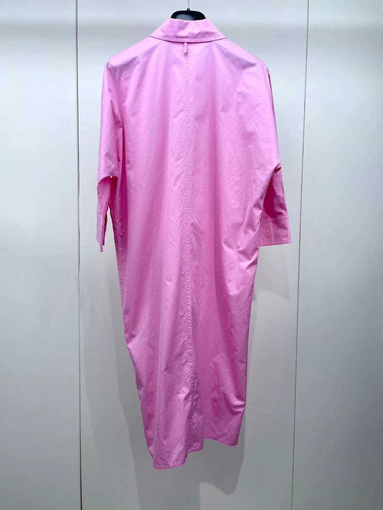 Pink Shirt Dress from Hermes