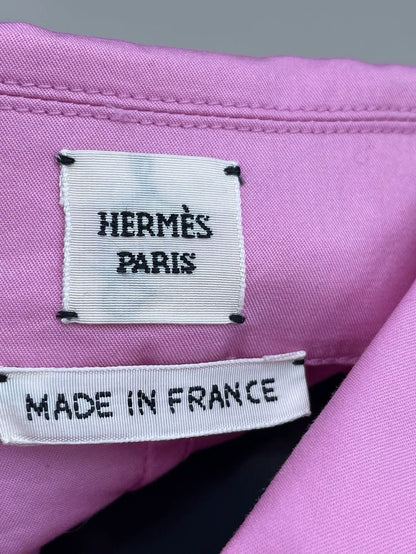 Pink Shirt Dress from Hermes