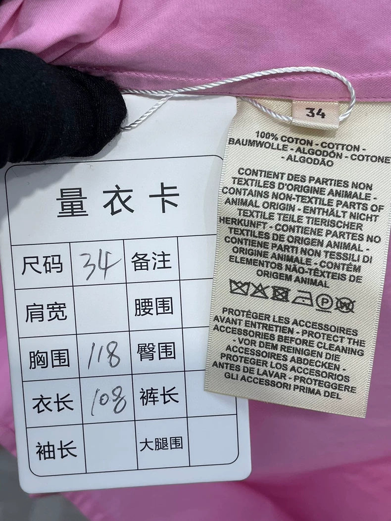 Pink Shirt Dress from Hermes