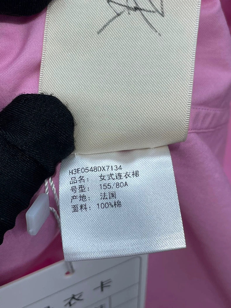 Pink Shirt Dress from Hermes