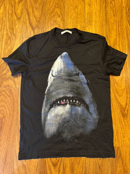 Givenchy Shark Print Short Sleeve T-shirt