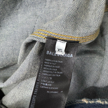 Balenciaga Zip Denim Jacket-yf