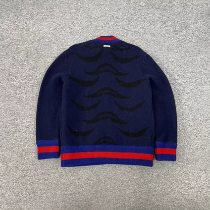 Gucci Tiger Knitted Baseball Jacket