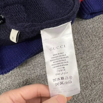 Gucci Tiger Knitted Baseball Jacket