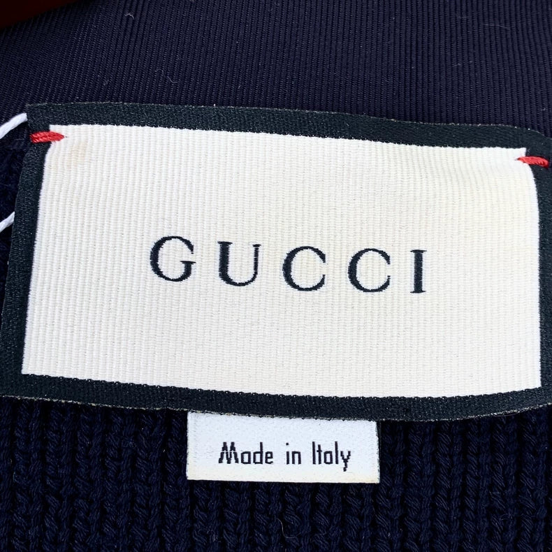 Gucci Wool V-Neck Cardigan with Pockets