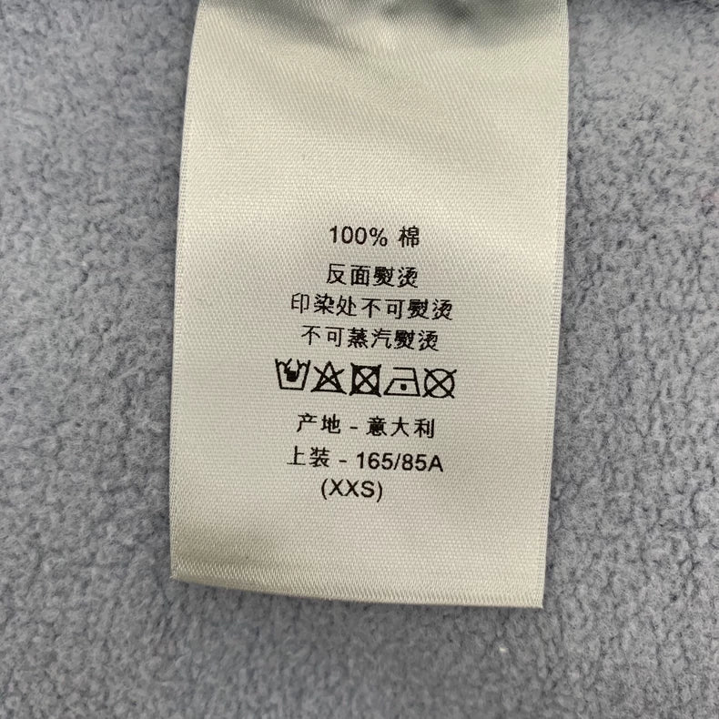Dior x Daniel Arsham Blue Logo Sweatshirt