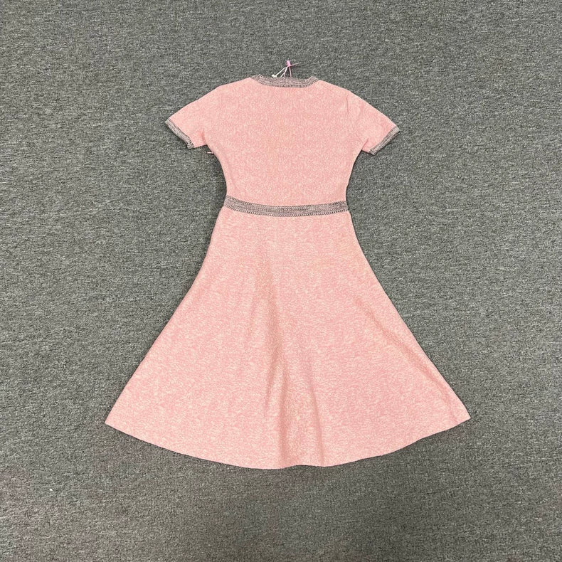 Pink Knitted Dress by Dior