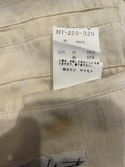 Yohji Yamamoto Layered Collar Suit Jacket