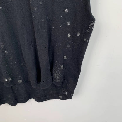 Saint Laurent Black Sequin Short Sleeve T-shirt