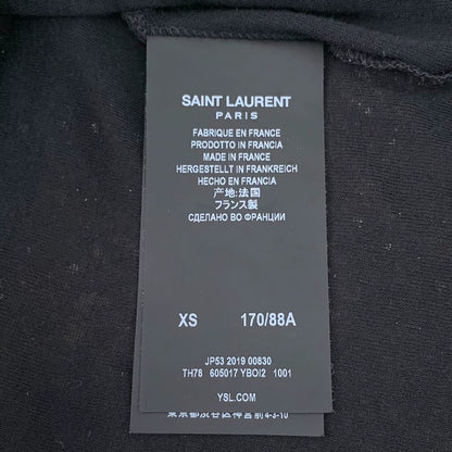 Saint Laurent Black Sequin Short Sleeve T-shirt