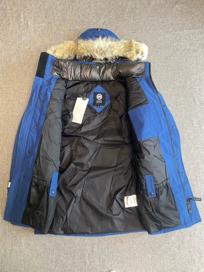 Canada Goose Erickson Parka in Night Blue-zp
