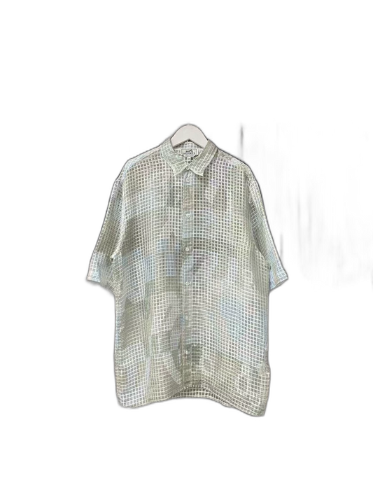 Hermes Short Sleeve Shirt for Men