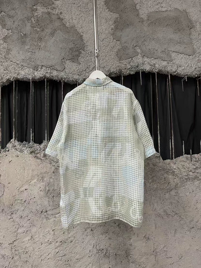 Hermes Short Sleeve Shirt for Men