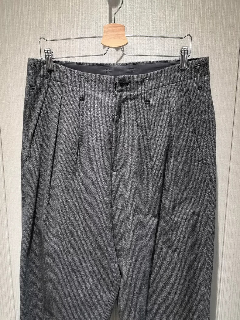 Yohji Yamamoto Pleated Wide Leg Pants