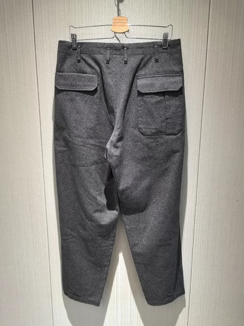 Yohji Yamamoto Pleated Wide Leg Pants