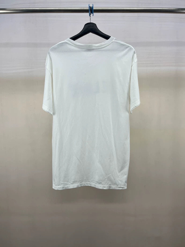 Celine Logo Print Short Sleeve T-Shirt