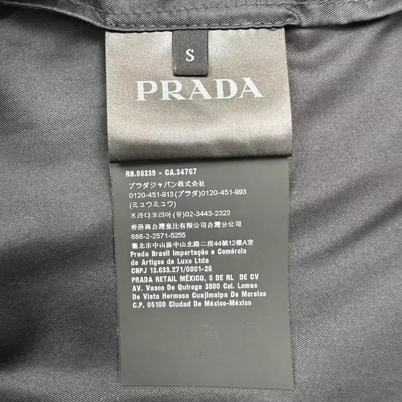 Prada Hooded Jacket in Size S Brand
